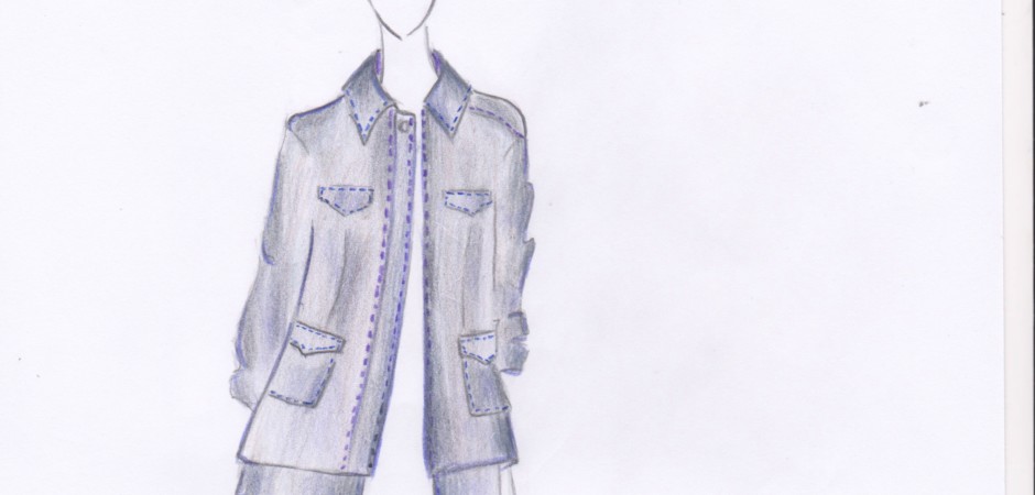 Femme veste saharienne bleue.jpg